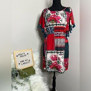 Vanessa Virginia Patchwork Dress